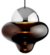 Design by Us - Nutty XL Lampada A Sospensione Marrone/Cromato Design By Us