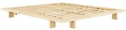Letto matrimoniale in legno di pino con griglia 180x200 cm Japan - Karup Design
