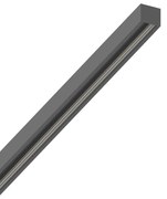 Profilo Basso 200Cm Ego Alluminio Nero