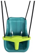 2Kids Toys - Altalena in plastica per bambini turchese/verde