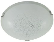 Plafoniera LED neoclassico Aster, bianco Ø 40 cm, luce naturale, 1660 lumen