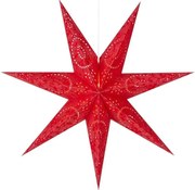 Markslöjd 700120 - Decorazione natalizia ARATORP 1xE14/25W/230V Ø 75 cm rossa