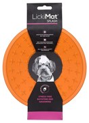 Leccapiedi per il bagno Splash Orange - LickiMat