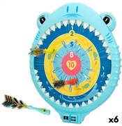 Bersaglio Colorbaby Per bambini Magnetico Squalo 25,5 x 30,5 x 2 cm (6 Unità)