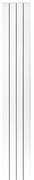 Radiatore acqua calda PRODIGE SUPERIOR in alluminio, 4 elementi, interasse 2000 mm, bianco