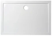 Piatto doccia SENSEA in pmma Essential bianco L 80 x L 120 x H 5 cm lucido