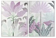 Quadro DKD Home Decor 103,5 x 4,5 x 144 cm Tropicale (2 Unità)