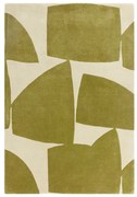 Tappeto verde tessuto a mano in fibre riciclate 160x230 cm Romy - Asiatic Carpets