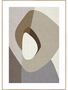 Dipinto 50x70 cm Picasa Greige - Malerifabrikken