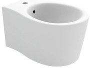 Bidet sospeso bianco opaco soft OLYMPIA CERAMICA L 36 x H 42 x P 55 cm