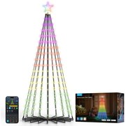 Govee-LED RGBIC Albero di Natale con stella LED/15W/230V IP65 1,8m Matter Wi-Fi