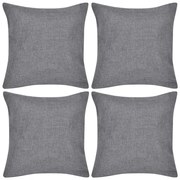 4 Federe İn Lino Antracite 40 X 40 Cm /