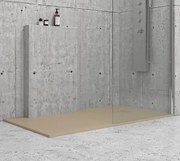 Piatto doccia mineralmarmo 70x140 tortora | KAM-CP100 - KAMALU