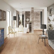 Parquet multistrato forte XL in rovere irlandese vetrificato family sp. 14/2.5 mm 1.37 m²
