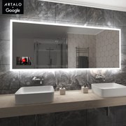 SMART specchio con luminazione M1 + SmartScreen with Google TV