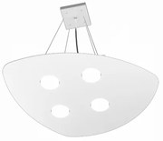 Shape sospensione 4 luci bianco 1143-s4-bi