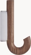 Gancio da parete in legno di noce Umbrella, in diverse dimensioni