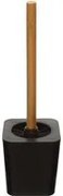 Portascopino WC nero Natureo