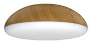 Plafoniera natura Kazz 4 x E27 legno chiaro Ø 38 cm x