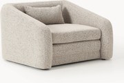 Poltrona letto in bouclé Eliot