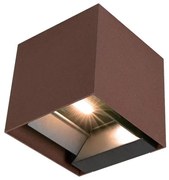 Applique a LED solare con sensore LED/9W/3,7V IP65 4000K marrone