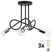 Lampadario a plafone OXFORD 3xE27/15W/230V