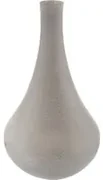 Vaso in vetro 43x24 cm grigio