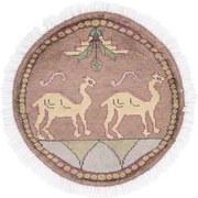 Agra Tappeto orientale 50 x 50 (Indian) Annodato A Mano
