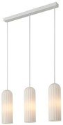 Nordlux - Lampadario a cavo MIELLA 3xE27/25W/230V bianco