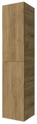 Colonna bagno sospesa 160cm in rovere africa a 2 ante Nara
