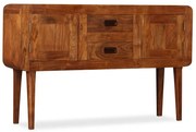 Credenza in legno massello con finitura miele 120x30x75 cm