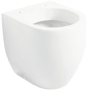 Vaso WC filomuro KERASAN flo 48, sedile escluso P 48 x L 36 x H 42 cm bianco