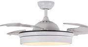 Ventilatore da soffitto Campidanio bianco, D. 105 cm ZEPHIR