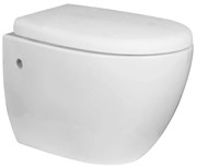 Vaso WC sospeso AZZURRA dinasty, sedile escluso P 50 x L 36 x H 31 cm bianco