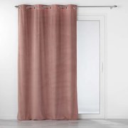 Tenda di velluto rosa 140x260 cm Velouriane - douceur d'intérieur