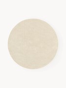 Tappeto rotondo in cotone tessuto a mano Lora