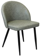 PRINCE - poltrona imbottita per sala da pranzo in ecopelle