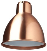 Lampe Gras - Paralume Classic Round Ø140 Copper/White Lampe Gras