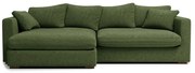 Divano angolare verde scuro (angolo sinistro) Comfy - Scandic