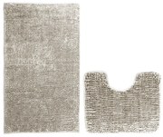 Set di 2 tappetini da bagno beige Bati - AmeliaHome