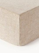 Lenzuolo con angoli boxspring in lino Linna