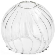 Vetro di ricambio per lampadario E14 diametro 11 cm limpido