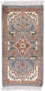 Agra Tappeto orientale 30 x 60 (Indian) Annodato A Mano