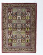 Ghom Tappeto 150x110 (Iran) Annodato A Mano