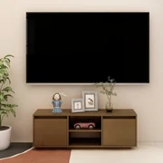 2 pz Mobile Porta TV, Tavolino TV Per Salotto, Armadietti a per TV Nero  80x31,5x36