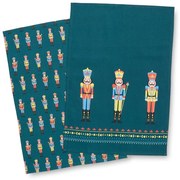 Set di strofinacci in cotone a tema natalizio 4 pz 50x70 cm Nutcracker – Catherine Lansfield