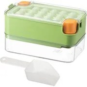 Formaghiaccio 16 sfere con contenitore verde