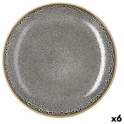 Piatto da pranzo Ariane Jaguar Freckles Marrone Ceramica 27 cm (6 Unità)