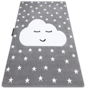 Tappeto PETIT CLOUD NUBE STELLE grigio