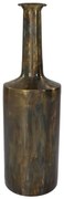 Vaso Bergamo Grande 24x75 Cm Dorato /